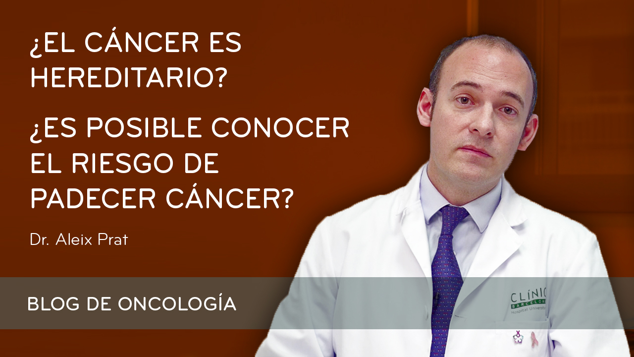 Test genético riesgo de cáncer hereditario