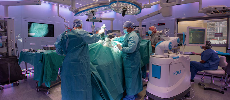 Cirugía Robótica de prótesis de rodilla