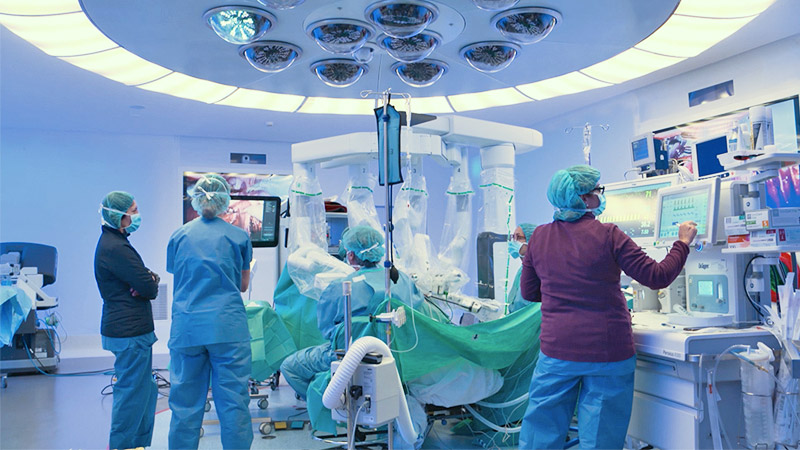 cirugía oncológica ginecológica robótica