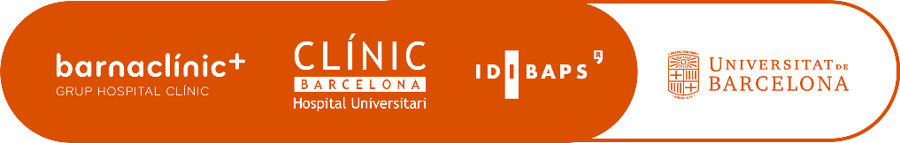 Barnaclínic Grup Hospital Clínic. Clínic Barcelona Hospital Universitari. Idibaps. Universitat de Barcelona